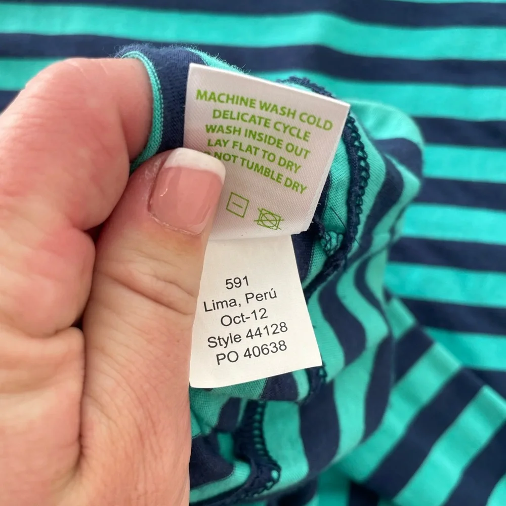Lilly Pulitzer 'Cassie' Striped Boatneck Casual Dress